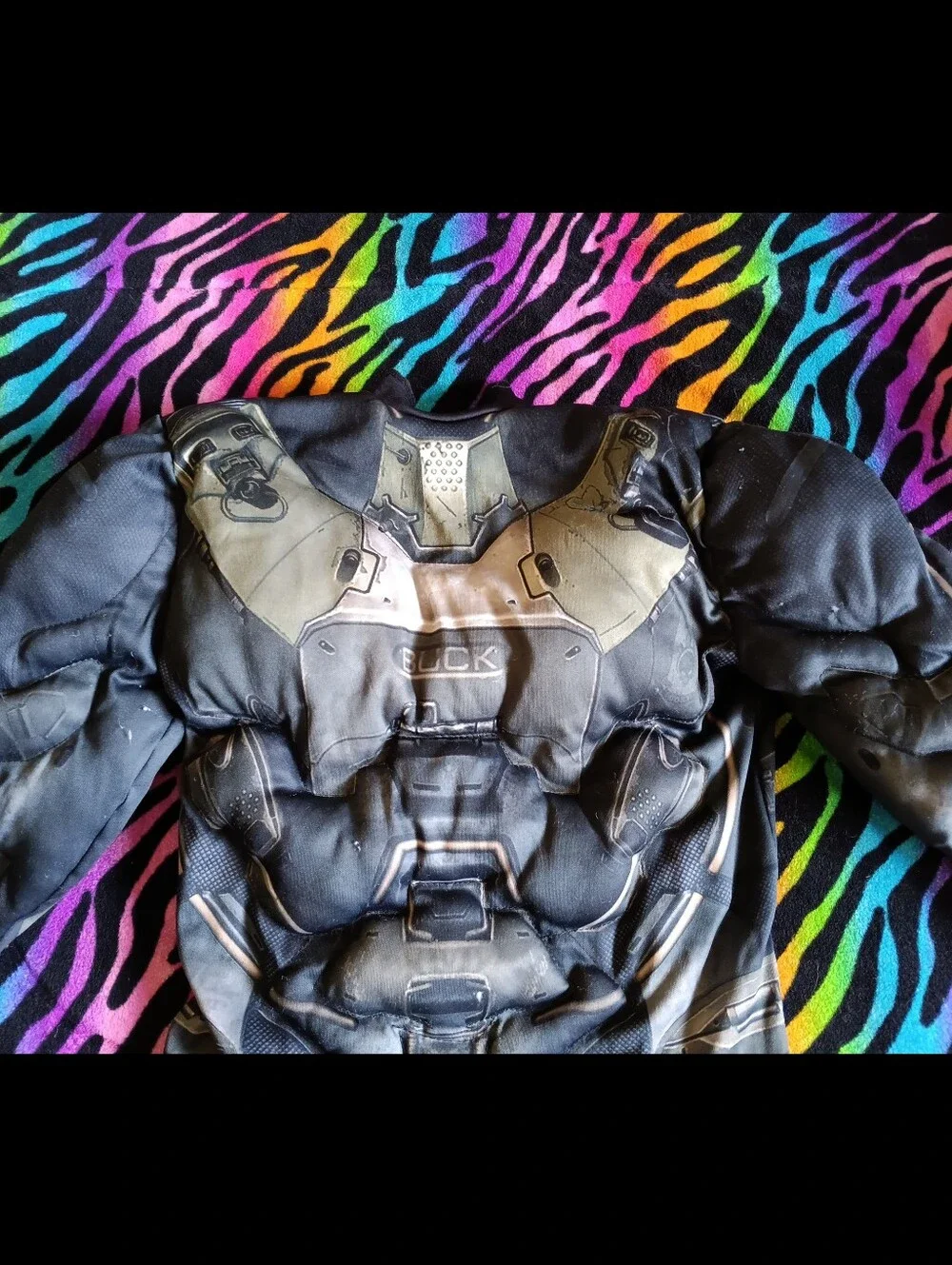 🖤 Halo Kids Costume Halloween Child Small 4-6 Cosplay Gamer Disguise Childrens